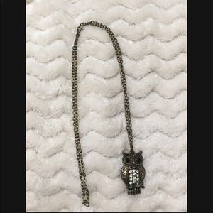 Owl Jewel Necklace